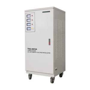 Customized 40 Kva 3 Phase Stabilizer 260V~430V Electronic Voltage Stabilizer