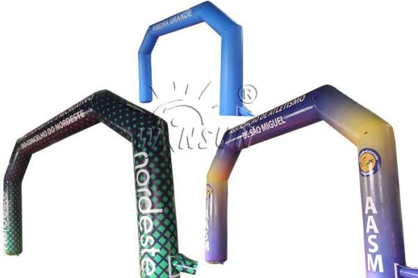 Quality Durable Inflatable Advertising Arch Custom Logo Service Support for sale