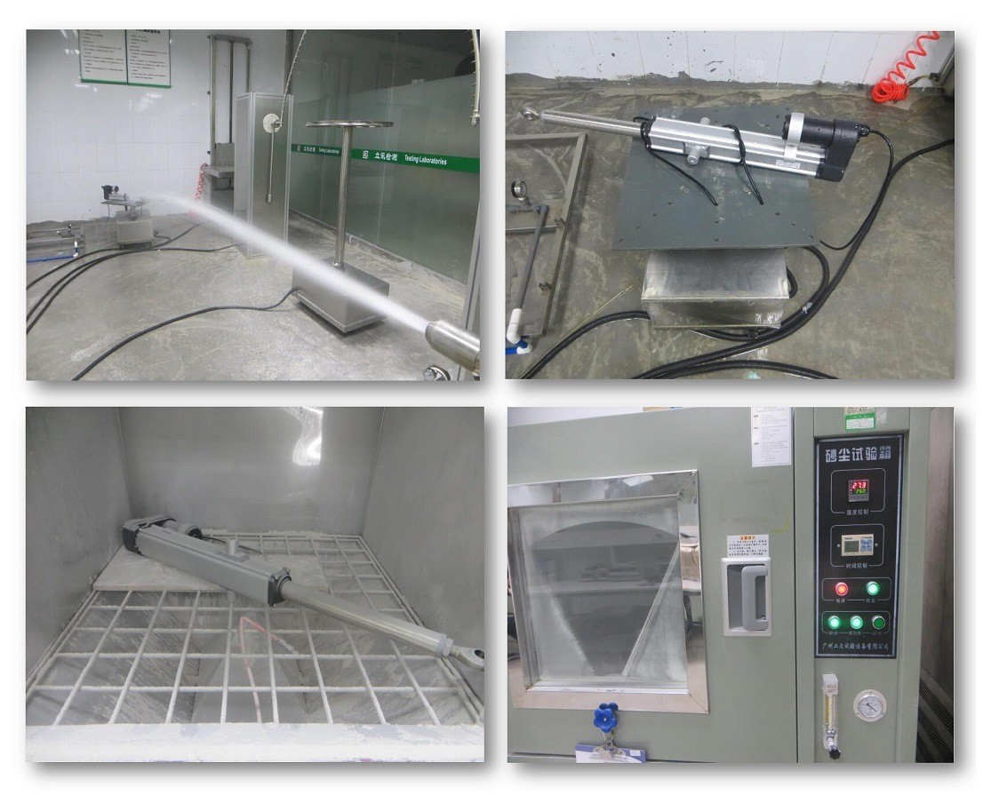 IP66 and powerful solar tracker linear actuator for single/dual axis system, popular PV tracking linear actuator 24vdc