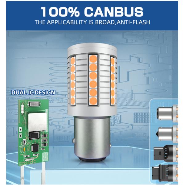 High Brightness Bulb Led Canbus P21w Ba15s 1156 1157 7440 7443 T15 W5W T10 T20 Car Turn Signals Lights