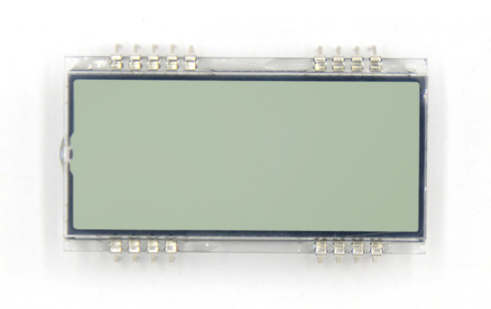 Segment Monochrome Lcd Display , 4.0V Customized Size Lcd Screen Module