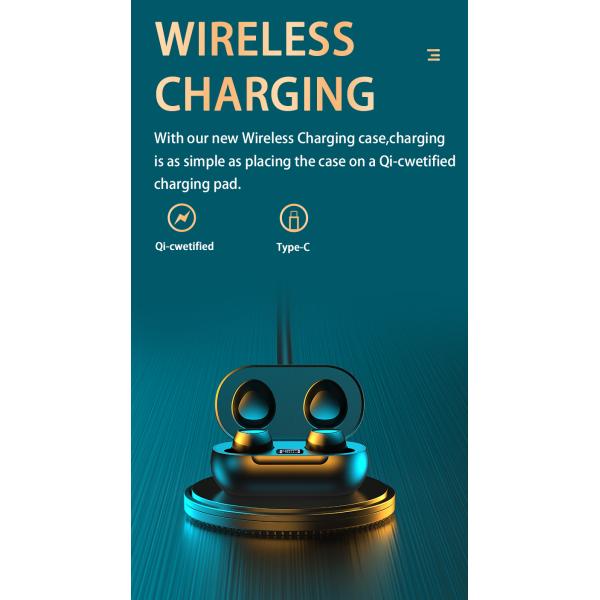 Wireless Charging CE approve Wireless Earphones For Running R185
