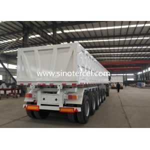 China Cargo Dump Semi Trailer 3 Axles Semi Tipping Trailers LML9381ZH wholesale