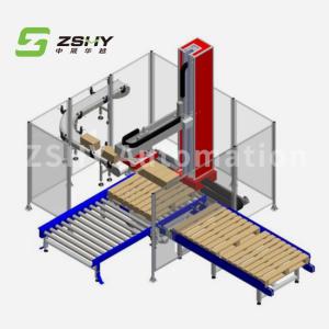 China Column Stacker Automatic Palletizing Machine Cardboard Box Palletizer 1600mm wholesale