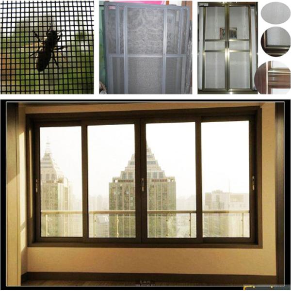 Aluminium Window Stainless Steel Insect Screen Alkali - Resistant And Durable