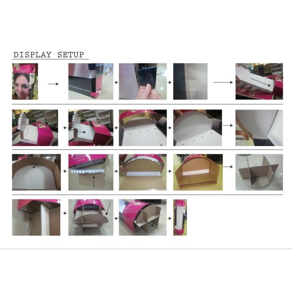 Cosmetic POS Cardboard Display
