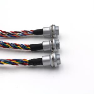 The airborne MESHRS232  network port is installed with nine cores of cable