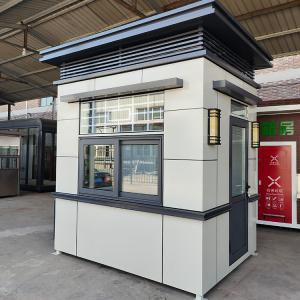 China Durability Guaranteed Sturdy Shipping Container Booth With White Aluminum Alloy wholesale
