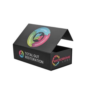 China Lightweight Foldable Magnetic Boxes With Lids And Removable Paper Tray wholesale