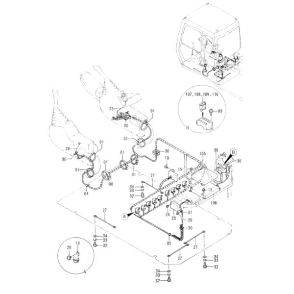 9131576 PVC Pump Controller 9131578 ECU Engine Controller For HITACHI EX120-3 Excavator Controller