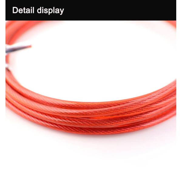 Ball Bearing Crossfit Jump Rope For Beginners Adjustable Steel Coated