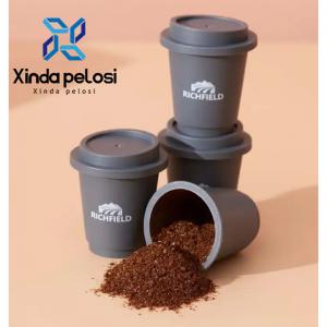 China Private Label Coffee Capsules Instant 60mm Coffee Pods Arabica Coffee Powder 100% Pure Black Arabica Convenient wholesale