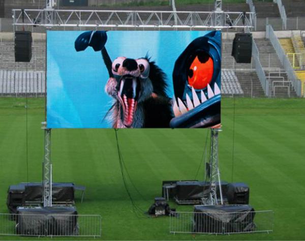 Quality Waterproof Outdoor Rental LED Display Board Full Color P4.81mm 1R1G1B For Show for sale