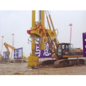 China High Operating Efficiency piling Projects Crawler Hydraulic Pile Driving Machine wholesale