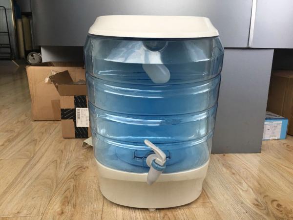 Quality Built-in 5 Stage Transparent Water Filter Auto Flush Reverse Osmosis System for sale