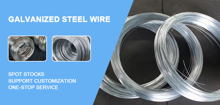 24 Gauge Galvanized Steel Wire Binding Function with Electro Galvanized Technique