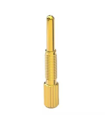 Quality RC Connectors DIP SMT Threaded POGO Pins Spring Loaded Contact 12A for sale