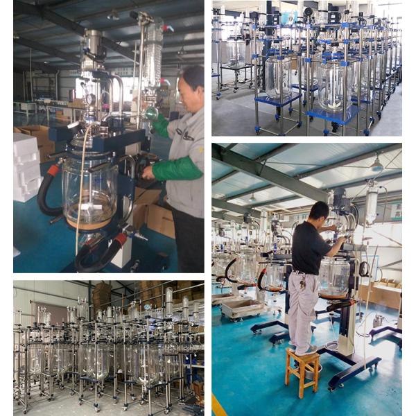 Vacuum Chemical Single Glass Reactors