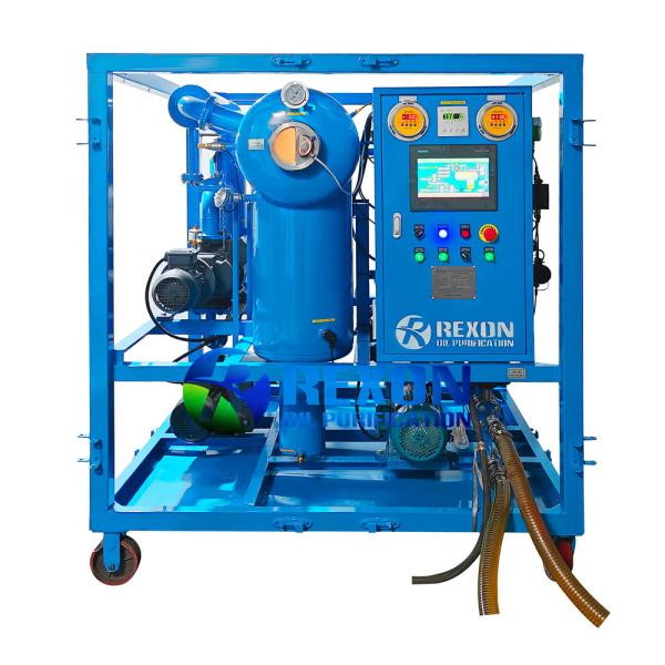 Quality Frame Structure Transformer Oil Filter Device 3000LPH for Insulating Oil Purification for sale