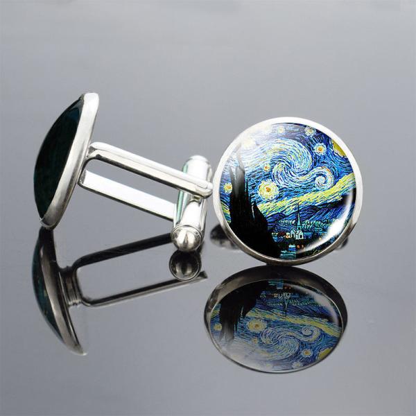Men'S Metal Shirt Cuff Clips Love Knot Engraved Cufflinks And Tie Clip