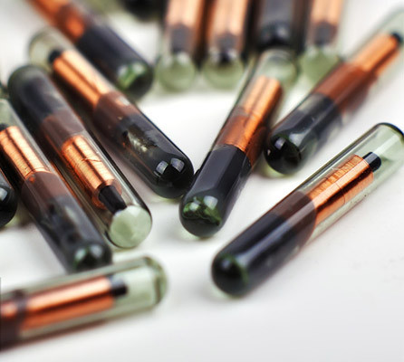 ISO11784/85 Rfid Injectable Microchips Syringe With 15 Digits Unique Number