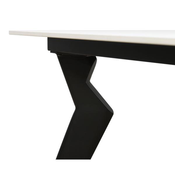 Environmentally Friendly Ceramic Top Dining Table 1800*900mm For Offices