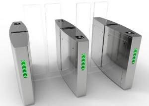 China Stainless Steel BLDC Motor Access Control Turnstiles Acrylic Arm on sale