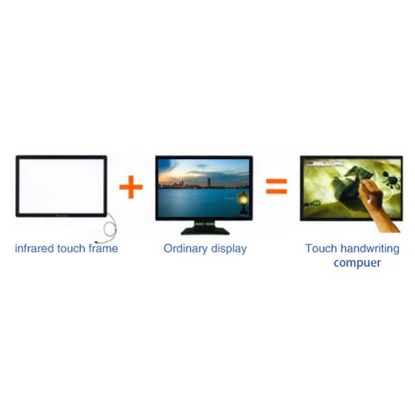 17 Inch Infrared Touch Frame , TK Series Multi Touch Screen Frame Longlife