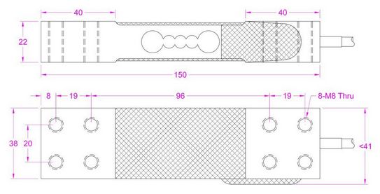 Single Point Digital Load Cell