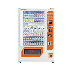 China Refrigerated Automatic Cold Drink Vending Machine For Drinks And Snacks wholesale