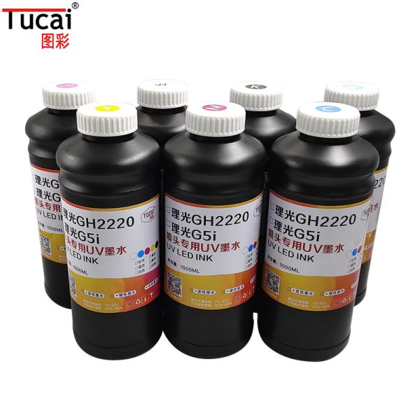 Quality 1000ML/Bottle UV Printer Ink For Uv Printer Ricoh GH2220 Printhead for sale