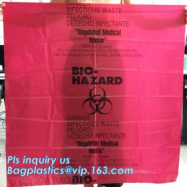 Heavy Duty Construction Plastic Asbestos Bag Waste Bag,Heavy Duty Disposal Polythene bags For Asbestos Removal BAGEASE