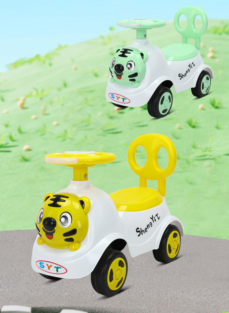 Basic Seat Type Car Style Push Around Buggy Toddler Ride On Toy for Boys and Girls