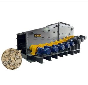 Debris Separation Roller Screening Machine 140-385 TPH Throughput Stable Operation