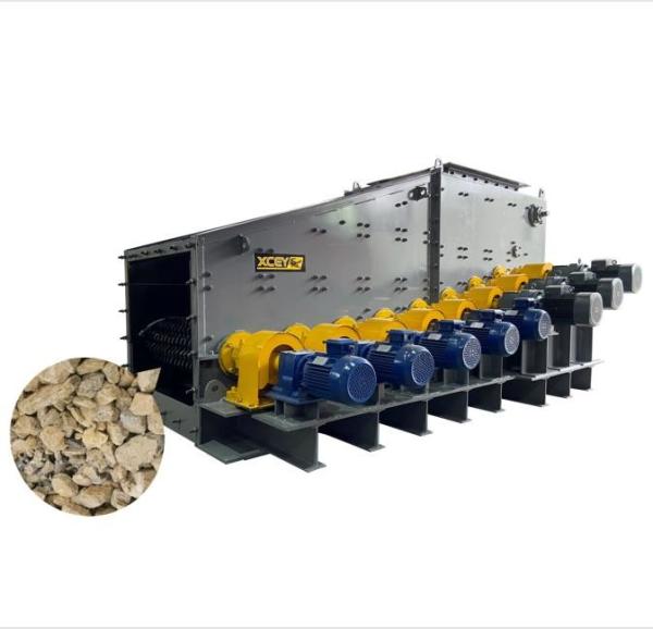 Quality Debris Separation Roller Screening Machine 140-385 TPH Throughput Stable Operation for sale