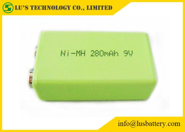 Quality 9V 280mah Prismatic Nimh Battery 6F22 9v Battery nimh rechargeable battery 9v for sale