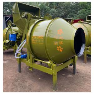 China Fast Speed Concrete Drum Mixer Max Productivity 25m3/h Diesel Engine Cement Mixing Machine With Agitator wholesale