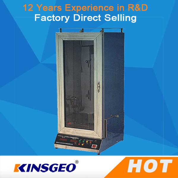 Quality Automatic Electric Fabric Testing Equipment Veritical With Power Ac220V，50Hz for sale