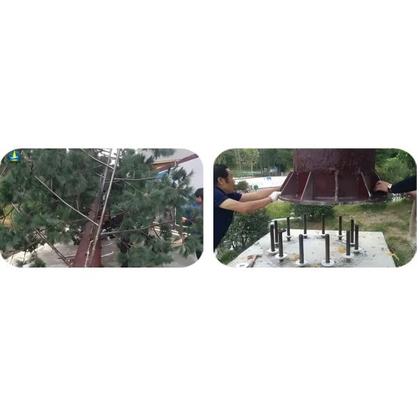 World Heritage Scenic Area Bionic Guest-Greeting Pine Tree Camouflaged Telecom Tower