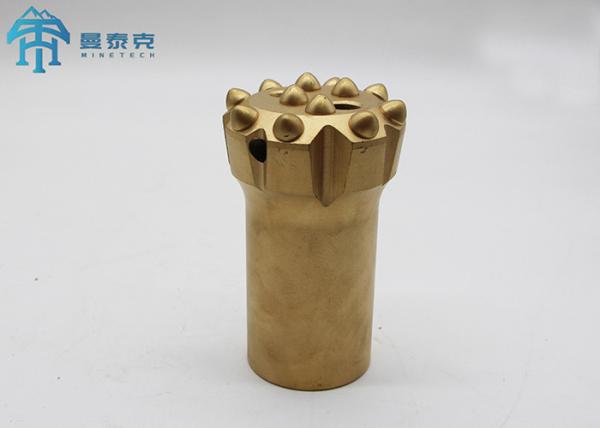 Quality 12 Buttons 89mm T51 Rock Drill Button Bits Quarrying Mining for sale