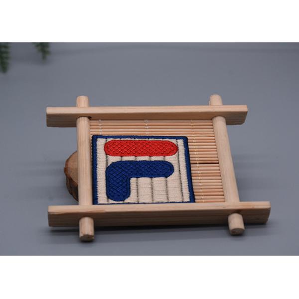 3D Said Custom Renewable Yarn Embroidery Patch For Garments