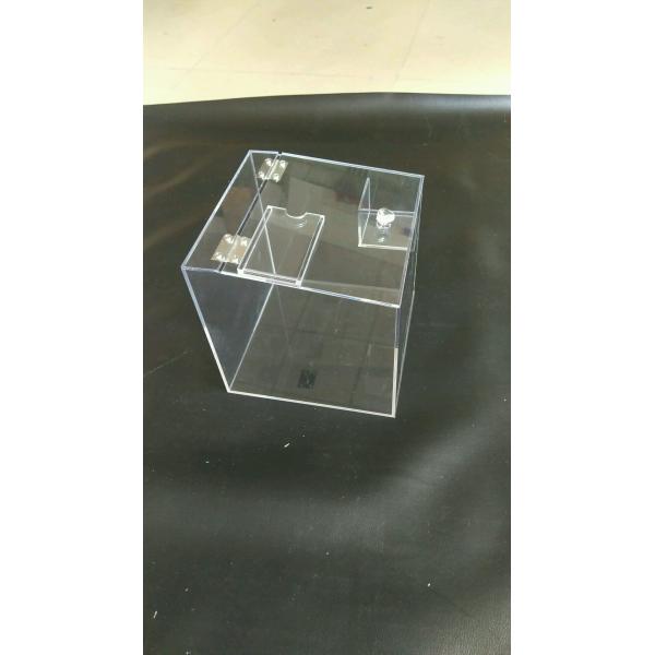 Acrylic Candy Box Candy Bin Candy Display Bulk Candy Display Case with Tag Holder for Retail Store or Supermarket