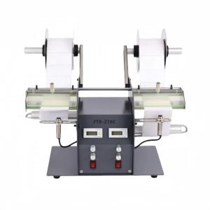 China Semi Automatic Label Dispenser Machine Double Head Transparent Label Separator wholesale