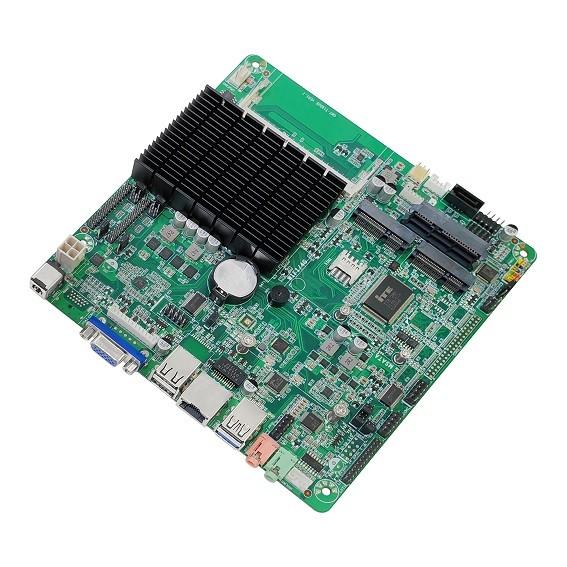 Quality Fanless J1900 Industrial Mini Itx Embedded X86 Lvds Kiosk DC Mini PC Motherboard for sale