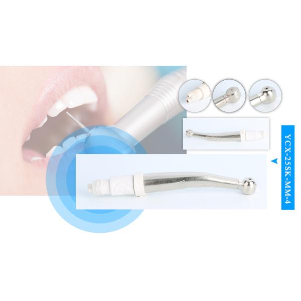 High Speed Low Noise Dental Handpiece Turbines Metal Clamping Force ≥30N