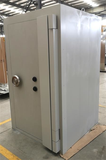 Anti Burglary Time Class 3 UL Bank Vault Room Steel Material 12 Feet X 20 Feet