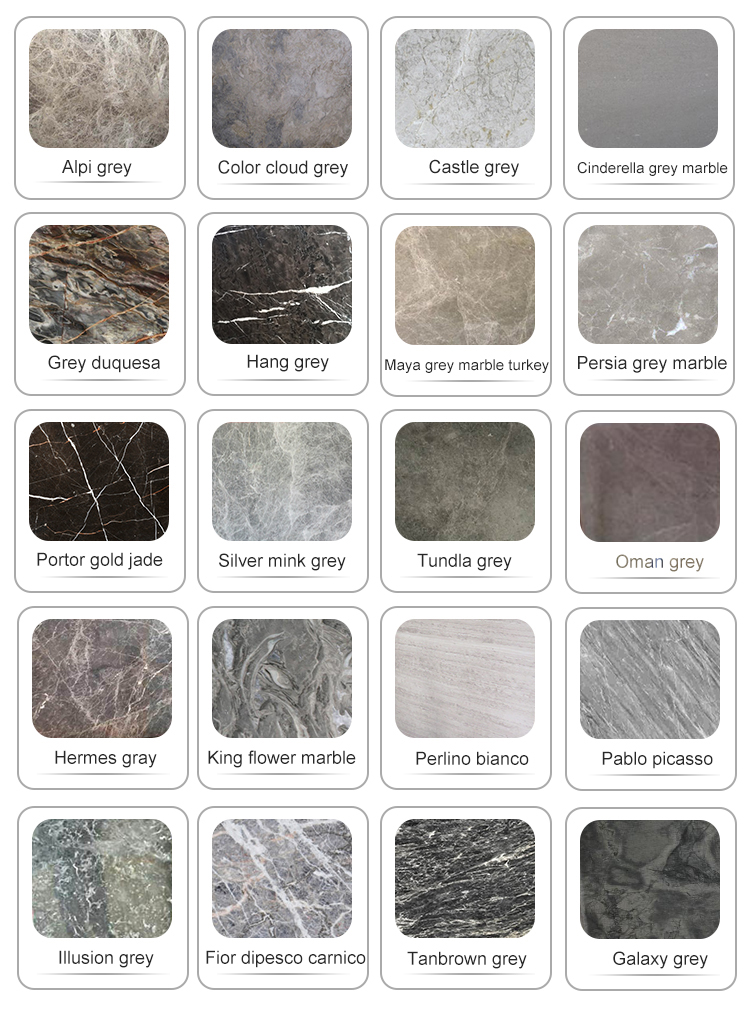 Polished Marble Stone Tile , Black Marble With White Veins For Sink Wash Basin