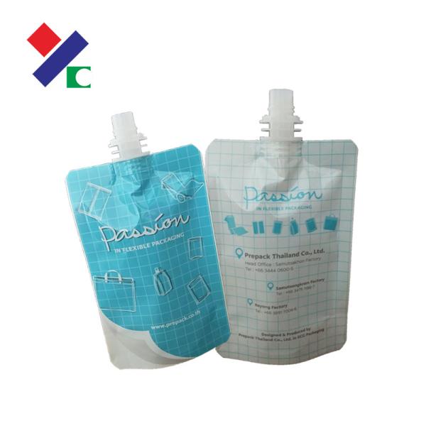 100mic 500ml High End Plastic Stand Up Pouch With Spout Packaging
