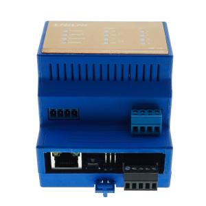 China IPv6 Protocol Dimmer Switch Module 24VDC Din Rail Automation Processor Blue Color wholesale