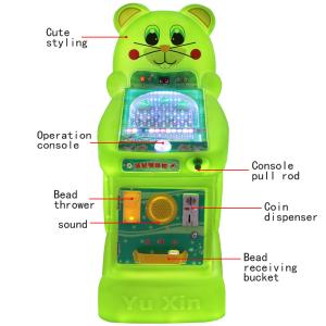 14mm Arcade Pinball Machines Pinball Machine Skill Testing Game For Kids